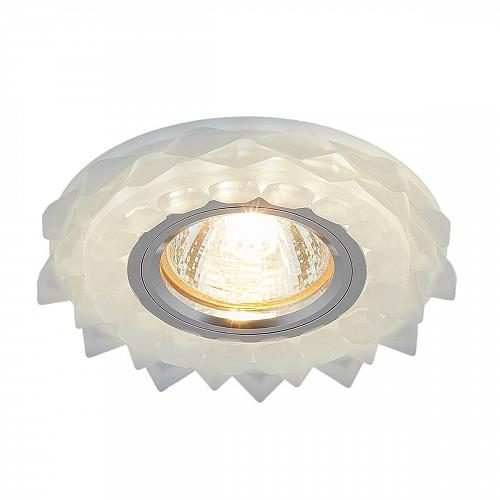 Встраиваемый светильник Elektrostandard 2209 MR16 Matt Ice матовый лед 4690389112867