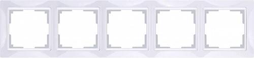 Рамка Werkel Snabb Basic на 5 постов белый WL03-Frame-04 4690389098796