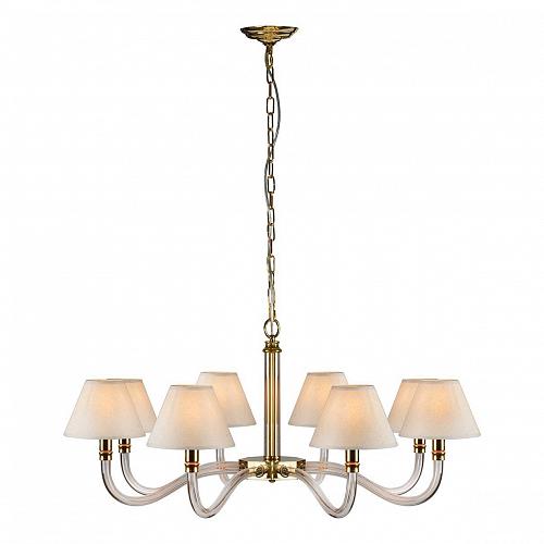 Подвесная люстра iLamp Amber YT2043-8 GD+Coffee