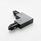 Соединитель угловой Italline WSO 74 black - фото №1
