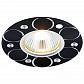 Встраиваемый светильник Ambrella light Classic A808 BK/AL - фото №1