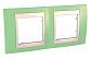 Рамка 2-постовая Schneider Electric Unica Хамелеон MGU6.004.563 - фото №1