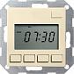 Таймер электронный Easy Gira System 55 кремовый глянцевый  117501 - фото №1