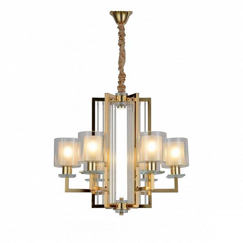 Подвесная люстра Lumina Deco Manhattan LDP 8012-6 F.GD
