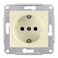 Розетка Schneider Electric Sedna с/з без шторок 16A 250V SDN3000547 - фото №1