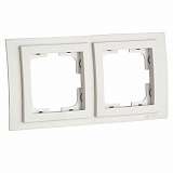 Рамка 2-постовая Mono Electric Despina слоновая кость 102-010000-161