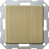 Лицевая панель Gira System 55 заглушка бронза 0268603