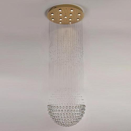 Каскадная люстра Newport 8113/300 gold М0064538