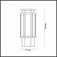 Уличный светильник Odeon Light Nature Gino 4048/1B - фото №2