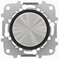 Лицевая панель ABB Sky Moon заглушка cтекло чёрное 2CLA860000A1501 - фото №1