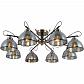 Потолочная люстра Illumico IL0251-8CSQ-79 BK AB - фото №1