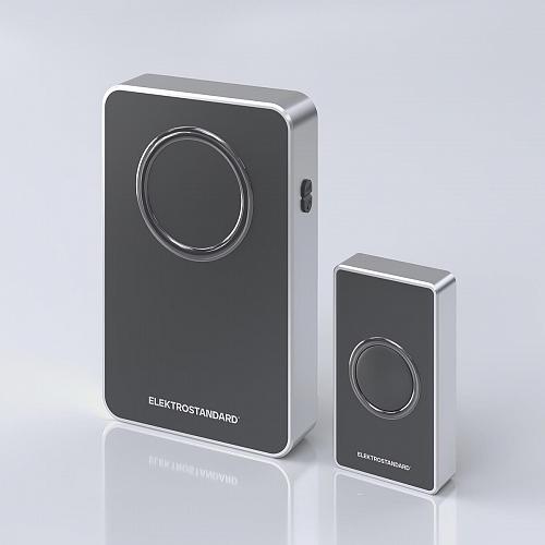 Звонок беспроводной Elektrostandard DBQ27M WL чёрный/серебро a055696