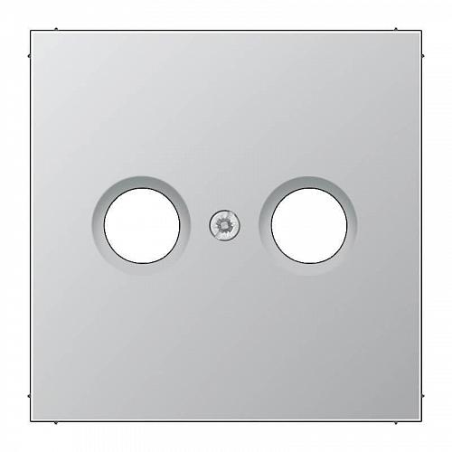 Накладка TV-FM розетки Jung LS 990 алюминий AL2990TV