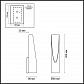 Настенный светодиодный светильник Odeon Light Whitney 3816/8WL - фото №2