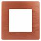Рамка 1-постовая ЭРА 12 сатин медь 12-5101-14 Б0052507 - фото №1