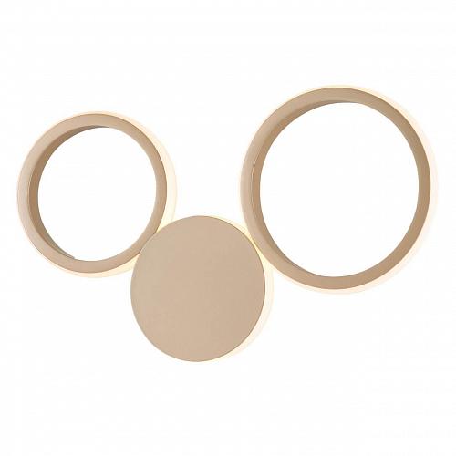 Настенный светодиодный светильник Eurosvet 40141/1 LED золото