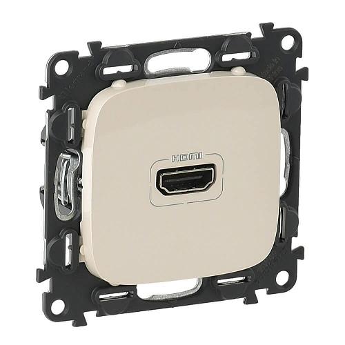 Розетка HDMI Legrand Valena Allure слоновая кость 754716