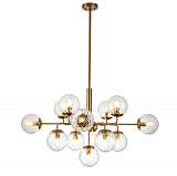 Подвесная люстра Indigo Cocoon 11008/13P Brass V000121