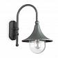 Уличный настенный светильник Ideal Lux Cima AP1 Antracite 246819 - фото №1