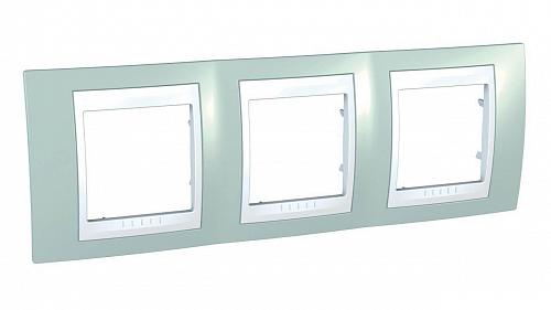 Рамка 3-постовая Schneider Electric Unica Хамелеон MGU6.006.870
