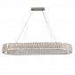 Подвесной светодиодный светильник Newport 8445/120 oval chrome М0065053 - фото №1