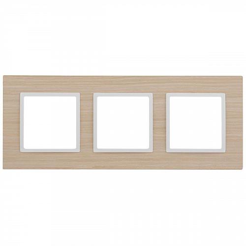 Рамка 3-постовая ЭРА Elegance 14-5303-01 Б0049150