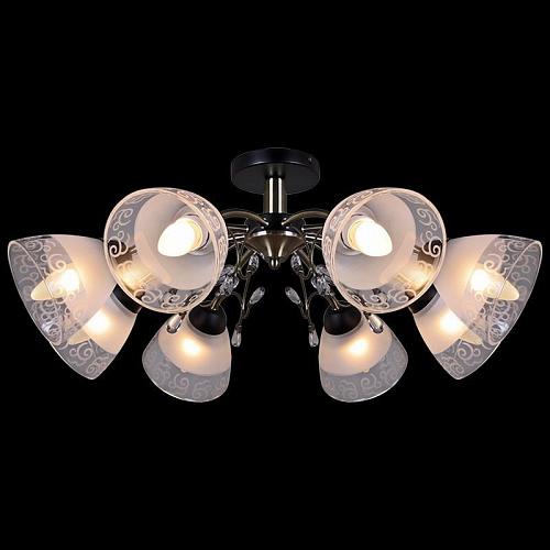 Потолочная люстра Illumico IL0287-8CSQ-29 BK AB