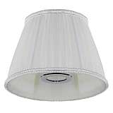 Абажур Crystal Lux для люстры Lampshade Emilia White
