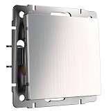 Выключатель одноклавишный проходной Werkel глянцевый никель W1112002 4690389157622