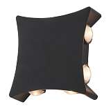 Уличный настенный светодиодный светильник Elektrostandard 1631 Techno LED чёрный a051823