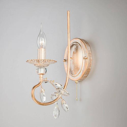 Бра Eurosvet 60057/1 белый с золотом