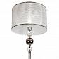 Торшер iLamp Chelsea F2400-1 Nickel - фото №2