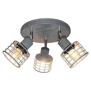 Споты с тремя и более плафонами Lussole LOFT