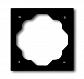 Рамка 1-постовая ABB Impuls чёрный бархат 2CKA001754A4424 - фото №1