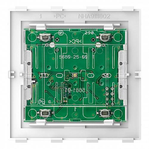 Кнопочный модуль Schneider Electric Merten D-Life PlusLink Wiser BLE одноклавишный MTN5113-6000