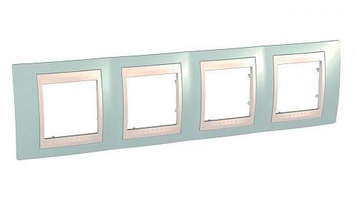 Рамка 4-постовая Schneider Electric Unica Хамелеон MGU6.008.570