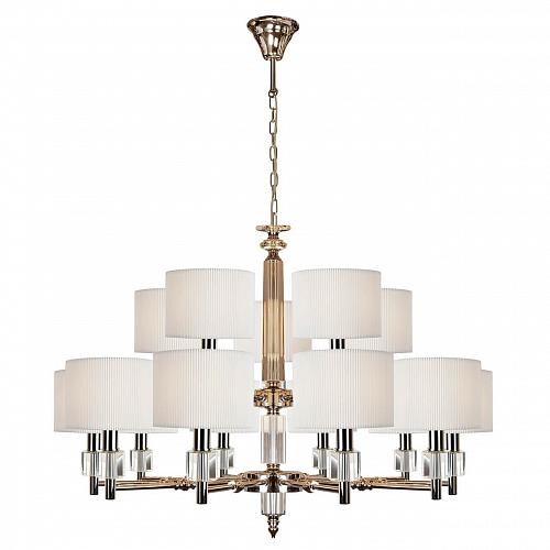 Подвесная люстра iLamp Alexa P2404-10+5 Nickel