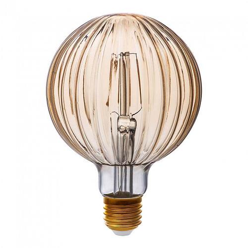Лампа светодиодная филаментная Hiper E27 5W 2400K янтарная HL-2216