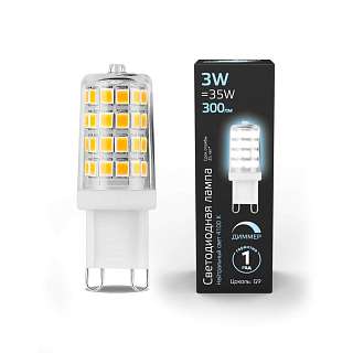 Диммируемые лампочки с цоколем G9