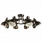 Потолочная люстра Arte Lamp Martin A5216PL-8BR - фото №1