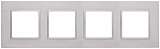 Рамка 4-постовая ЭРА Elegance 14-5204-03 Б0034559