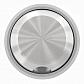 Лицевая панель ABB Sky Moon вывода кабеля хром 2CLA860700A1401 - фото №1