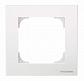 Рамка 1-постовая ABB Sky альпийский белый 2CLA857100A1101 - фото №1