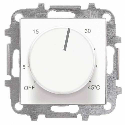 Лицевая панель ABB Sky терморегулятора альпийский белый 2CLA854090A1101