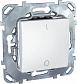 Выключатель одноклавишный 2P Schneider Electric Unica 16A 250V MGU5.262.18ZD - фото №1