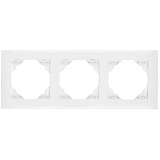 Рамка 3-постовая Efapel Logus 90 Base белый 90930 TBR