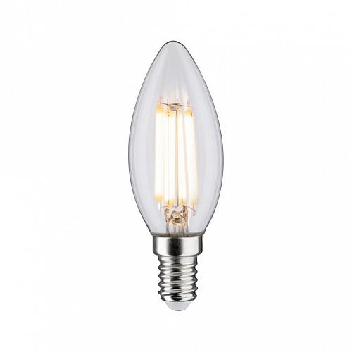 Лампа светодиодная Paulmann свеча прозрачная 28643