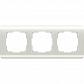 Рамка Werkel Stream на 3 поста перламутровый WL12-Frame-03 4690389123023 - фото №1