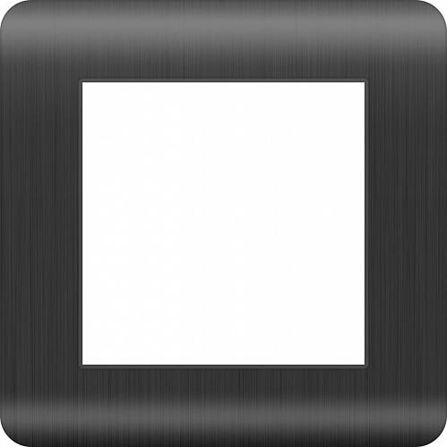 Рамка Werkel Stream на 1 пост графит WL12-Frame-01 4690389145421