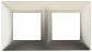 Рамка 2-постовая ЭРА Elegance 14-5002-04 Б0034390 - фото №1
